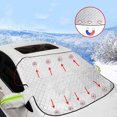 thumbnail image 2 of Cubierta De Parabrisas De Invierno Cubierta De Parabrisas De Automóvil Con Imán Cubierta De Escarcha Contra Sol Hielo Nieve Escarcha Polvo Noticed VI012200-02, 2 of 6