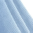 thumbnail image 4 of PiccoCasa 1Pcs Cotton Textured Solid Soft Decorative Knit Blanket Pale Blue 50" x 60", 4 of 8