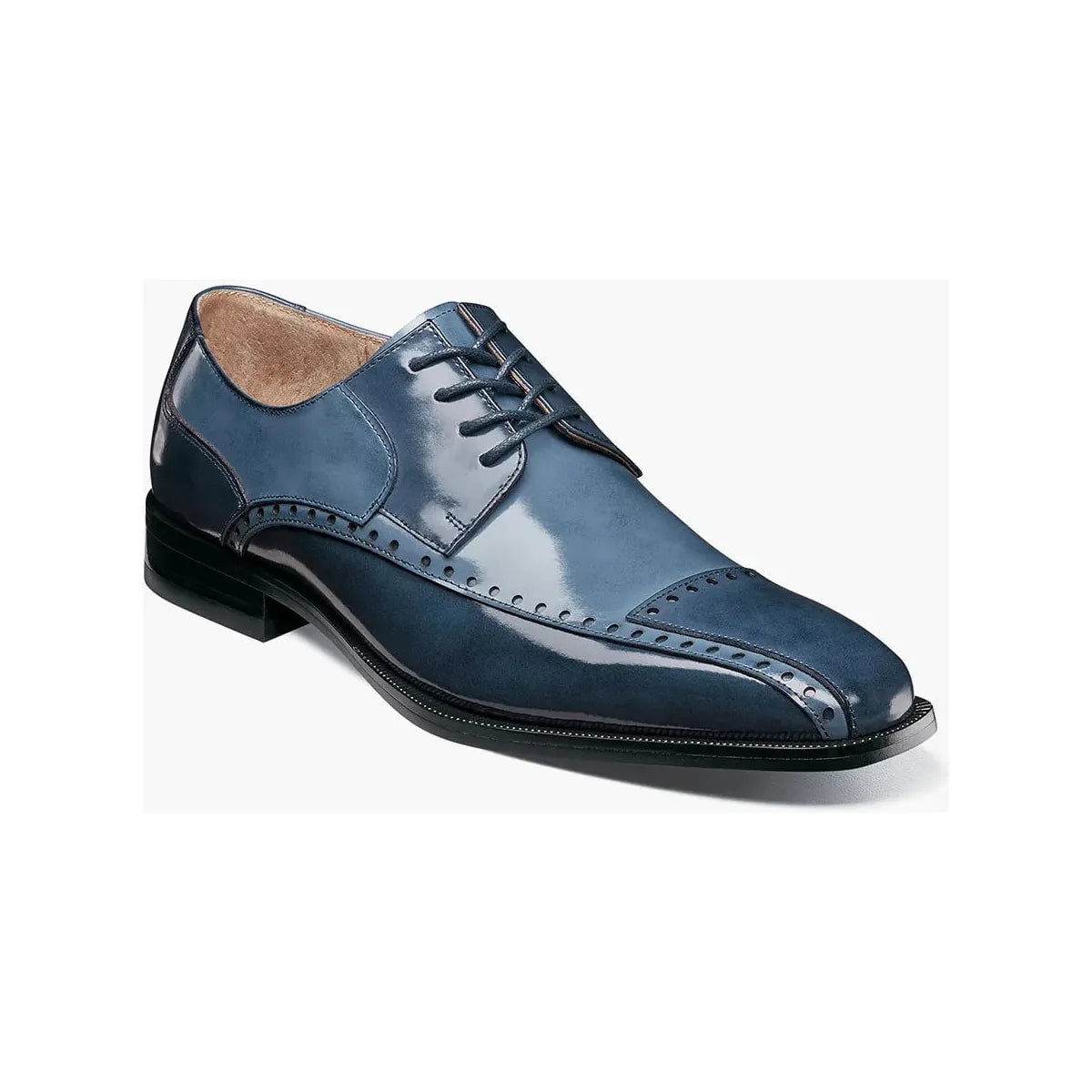 Stacy Adams Mens Tinsley Wingtip Oxford Tan 10 - Walmart.com