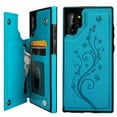 thumbnail image 1 of Butterfly Pattern PU Leather Case Wallet: Shockproof Flip Cover with Card Holder for Samsung S8/S10/Note10/S21 Series, 1 of 5