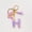 H, variant on HOARBOEG Alphabet Initial Letter Keychain, Purple Initial with Butterfly Tassel Pendant PlasticKey Ring for Women Wallet Purses Car Keys, Valentine's Day Birthday Gift