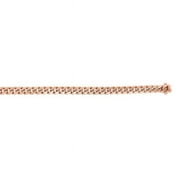 14K Rose Gold Classic Miami Cuban Chain with Box & Figure 8 Clasp