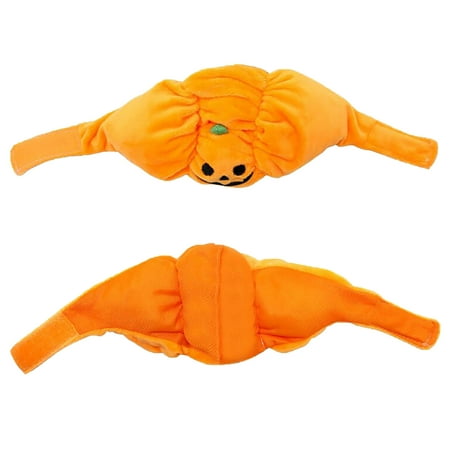 DOPI Pet Cat Dog Pumpkin Hat Halloween Ghost Festival Headdress Supplies Small Medium