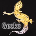 thumbnail image 3 of CafePress - Gecko (Black Shirt) T Shirt - Women's Traditional Fit Dark T-Shirt, 3 of 4