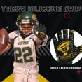 thumbnail image 3 of Guantes de fútbol KKVIMUSE Youth Sticky Receiver Black XS, 3 of 6