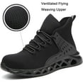 thumbnail image 6 of RAYDLINX Work Steel Toe Safety Shoes Lightweight Industrial Sneakers Construction Working Shoes for Men Women, 6 of 6
