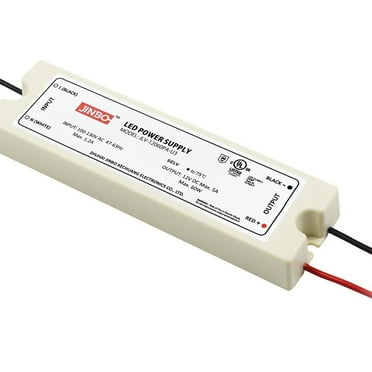 LED Power Supply 60W 12 Volt DC IP67 JLV-12060PA-U3 UL Listed 3 Year Warranty