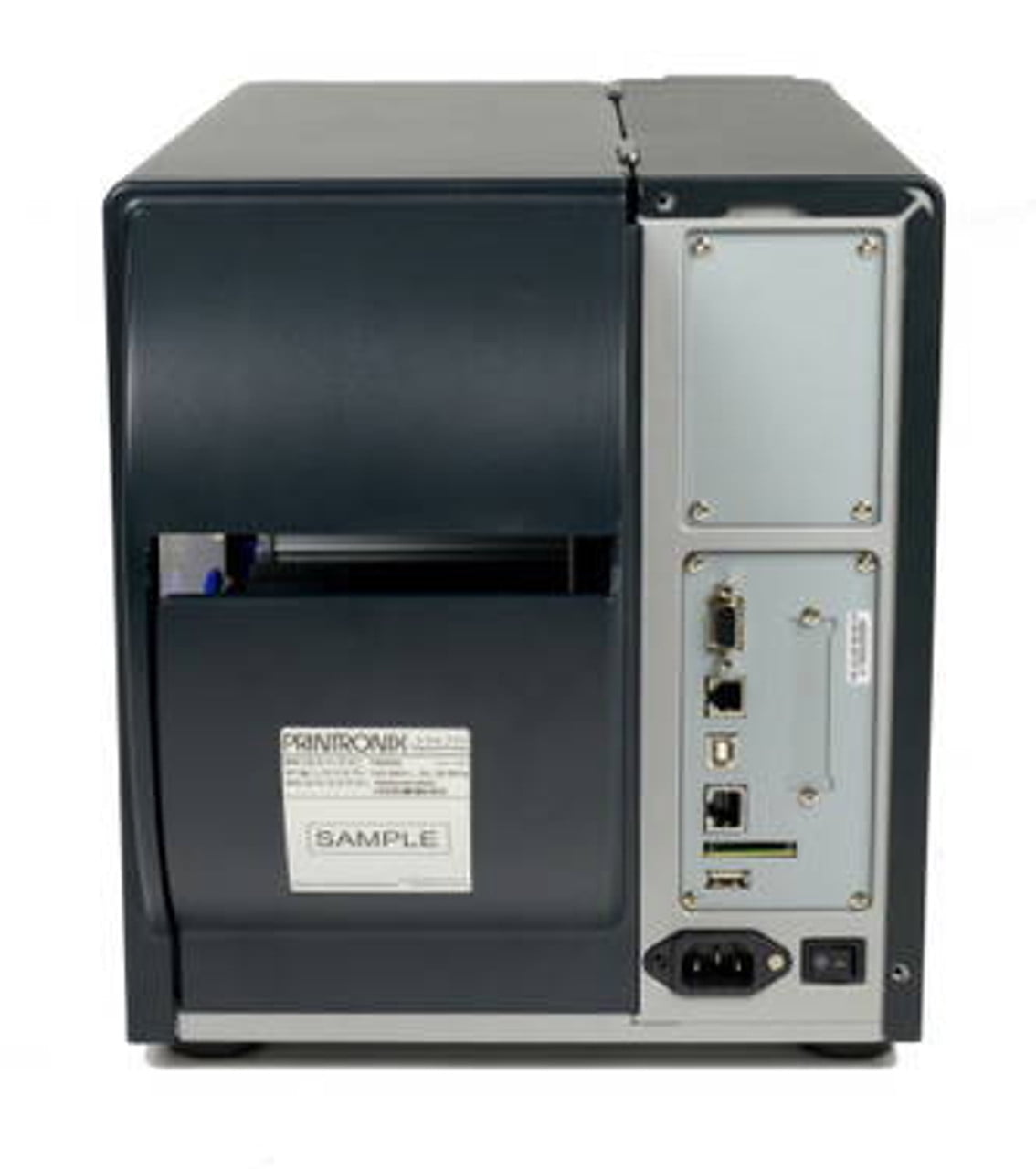 Printronix T6000e 4" Thermal Transfer Label Printer – 203 dpi, Ethernet & USB, High-Speed, Industrial Barcode Printer, P/N; T6E2X4-1100-00