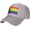 LGBT-1662, variant on Progress Pride Rainbow LGBT,LGBTQ Transgender Gay Flags Baseball Cap Women Sun Hat Men Hat Dad Hat Trucker hat Black