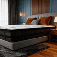 thumbnail image 2 of Kizreo 12 inch Queen Mattress, Hybrid Extra Firm Mattresses with Cooling Gel Memory Foam in a Box, OEKO-TEX and CertiPUR-US Certified, 2 of 2