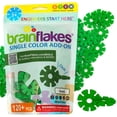 thumbnail image 1 of Bloques de Construccion Brain Flakes VIAHART 120 Piezas Discos Interconectables, 1 of 5