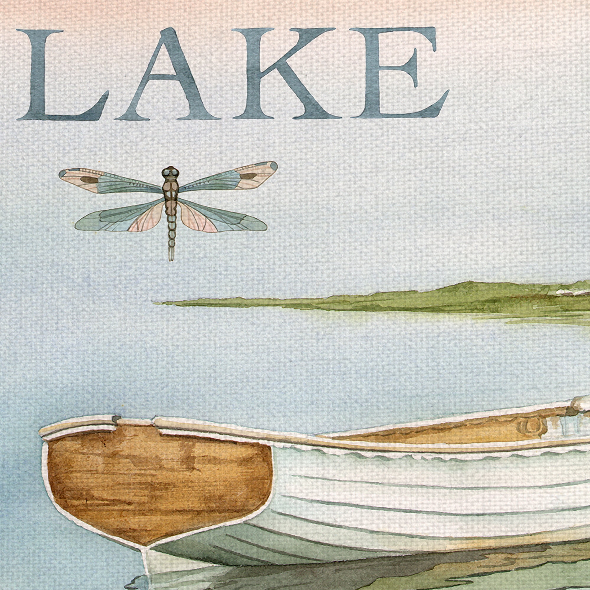 Masterpiece Art Gallery The Lake, Pond, River and Stream By Lynnea Washburn Canvas Art Print Set of 4 11" x 14"