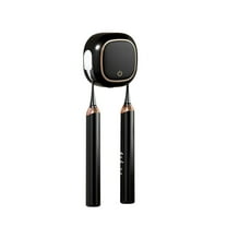 Hgallory Household Toothbrush Holder & Sterilizer, Punch Free Wall Mounted Toothbrush Storage Organizer, 2024 New Multifunctional Smart UV Sanitizer, Modern Bathroom Accessories, 1PC, Black