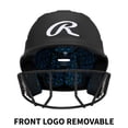 thumbnail image 2 of Casco de bateo de sóftbol Rawlings RX2 Series Senior Negro, 2 of 7