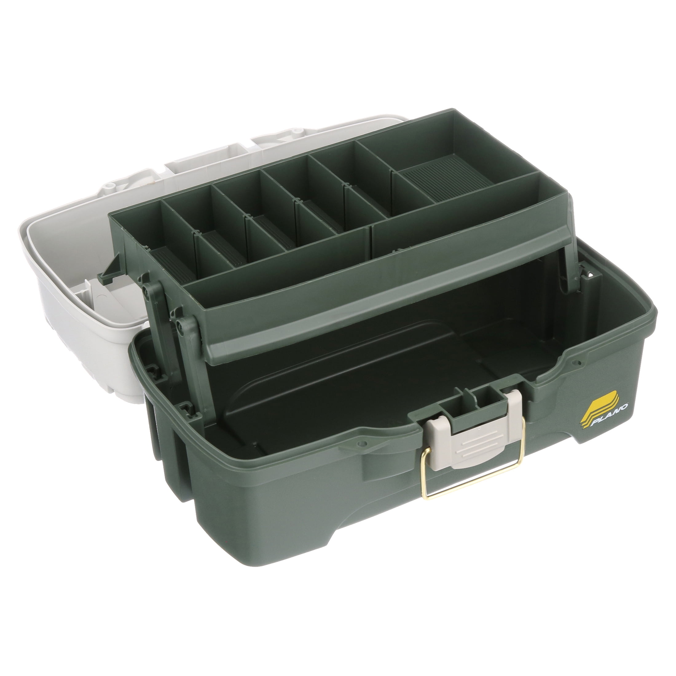 Plano 6201 One-Tray Tackle Box, Bait Storage, Extending Cantilever-tray  Design