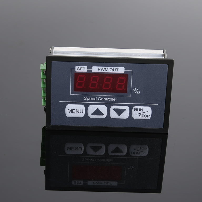 30A 6.5V-55V DC Brush Motor PWM Speed Controller Digital LCD Cycle Run/Stop  Timer 