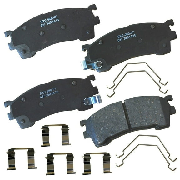 Bendix Brakes Disc Brake Pad Set Fits select: 1994-2002 MAZDA 626, 1999-2000 MAZDA PROTEGE