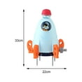 thumbnail image 2 of Juguetes de cohetes de agua al aire libre Sunnimix, 2 of 8