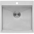 thumbnail image 5 of Ruvati USA RVU6421 20 x 12 in. Drop-in Topmount Laundry Utility Workstation Sink with 16 Gauge Stainless Steel, 5 of 7