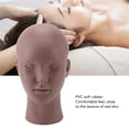 thumbnail image 3 of Cabeza de Maniquí Femenino, Decoración Profesional Realista Realista PVC PRÁTICA DE GOMA DE GOMA CABEZAL PARA MANIQUI PARA EXPOSICIÓN DE PELUCAS, 3 of 7