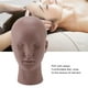 thumbnail image 3 of Cabeza De Maniquí Calva Femenina, Cabeza De Maniquí De Práctica Lavable Realista Textura De Piel Humana PVC Goma Profesional Para Exhibición De Peluca, 3 of 7