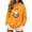 05#Orange, variant on Halloween Pullover Hoodies for Women Spooky Season Long Sleeve Loose Fit Sweatshirts with Pocket Fall Funny Cute Graphic Casual Tops