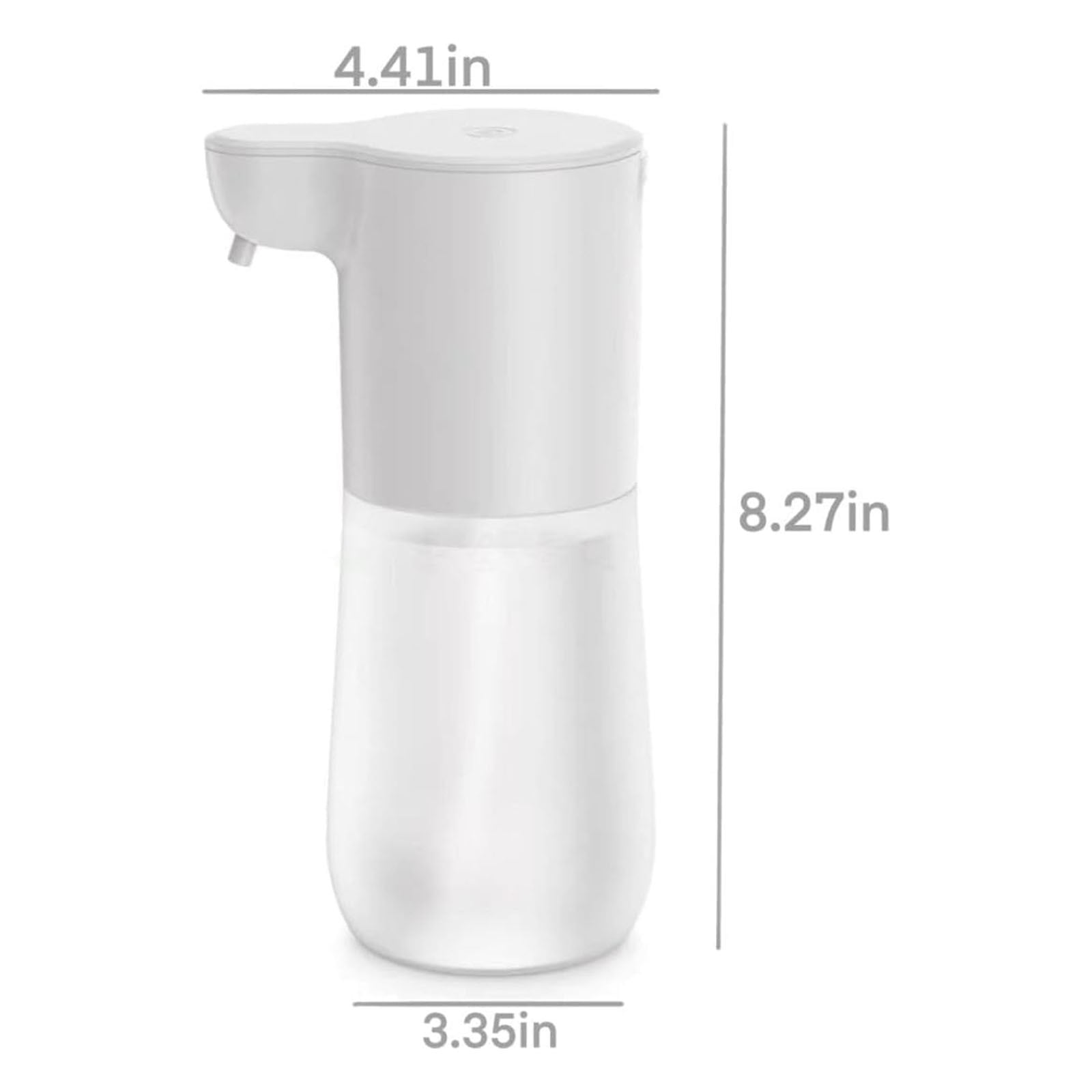 600ml Touchless Automatic Soap Alcohol Spray Dispenser Rechargeable Infrared Sensor Hand Sanitizer Dispenser for Bathroom Kitchen Office Automatic Induction Sprayer Rechargeable Clearance