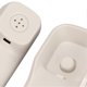 thumbnail image 4 of Corded Phone Redialing LCD Display Small Wired Landline Telephone for Home Office Blanc, 4 of 4