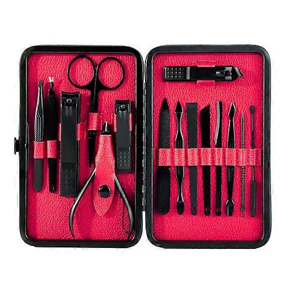 Set for manicure/pedicure 15 parts for nail care and grooming.
