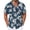Multicolor-a7, variant on Zylanna Men's Hawaiian Shirts, Short Sleeve Tropical Floral Print Button Down Casual Summer Beach Shirt for Vacation Multicolor