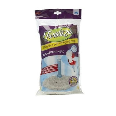 JML A2056 Twisteze Replacement Heads With Absorbent Microfiber Mop