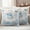 Green, variant on Beige Cartoon Cats Outdoor Waterproof Pillow Covers, Cute Cats Sleeping Dreams Clouds Decorative Rectangle Throw Pillowcase Sofa Cushion Sham for Patio/Couch/Chair, 20"x12" 2 Pack