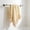 Beige, variant on Creative Scents Cotton Fingertip Towels,Decorative Extra-Absorbent and Soft Terry Towel for Bathroom - Powder Room, Guest and Housewarming Gift