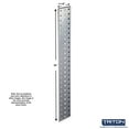 thumbnail image 3 of Triton Products® Silver Tool Pegboard Kit with (1) 36 In. x 4.5 In. 18 Gauge Steel Square Hole Pegboard and 8 pc LocHook Assortment, 3 of 5