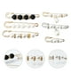 thumbnail image 4 of 6 broches de perlas para sujetar ropa y pantalones, cierre de metal con anilla., 4 of 5