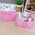thumbnail image 2 of Sanrio Hello Kitty Storage Box Anime Y2K Girls Storage Basket Cartoon Kawaii Portable Rectangular Desktop Miscellaneous Basket, 2 of 7