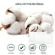 thumbnail image 2 of Pillowcase Set of 2 Soft Cotton Pillow Covers with Zipper White Queen, 2 of 6