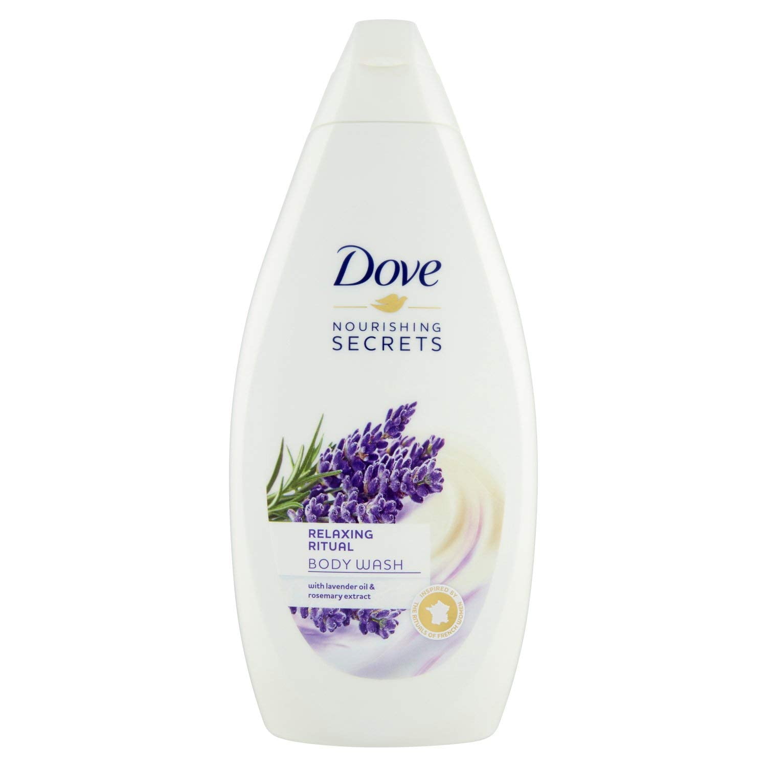 Dove Relaxing Ritual Body Wash Lavender Oil & Rosemary 16.9 Oz 6 Pack