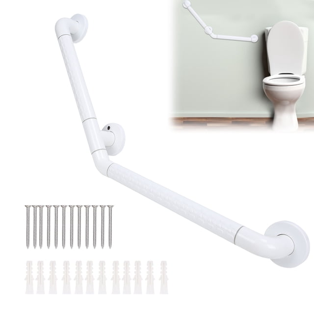 Steel Home Bathroom Handrail Stainless Steel Safety Non Slip Support Handle Grab Bar for Elderly
