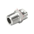 thumbnail image 3 of Flat Fan Spray Tip - 1/4 BSPT Male Thread 304 Stainless Steel Nozzle - 110 Degree 1.4mm Orifice Diameter - 2 Pcs, 3 of 4