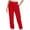 Red, variant on Timegard Womens Sweatpants Jogger Pants Elastic Waist Solid Color Trousers with Pockets Workout Pants