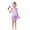 swimsuit 172#Purple, variant on oqasdz Girls Swimsuit 2 Piece Square Neck Rash Guard with Ruffle Skirt and Mesh Cover Up for Toddler Kids Summer Water Park