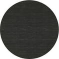 thumbnail image 1 of Ahgly Company Indoor Round Contemporary Charcoal Black Abstract Area Rugs, 5' Round, 1 of 6