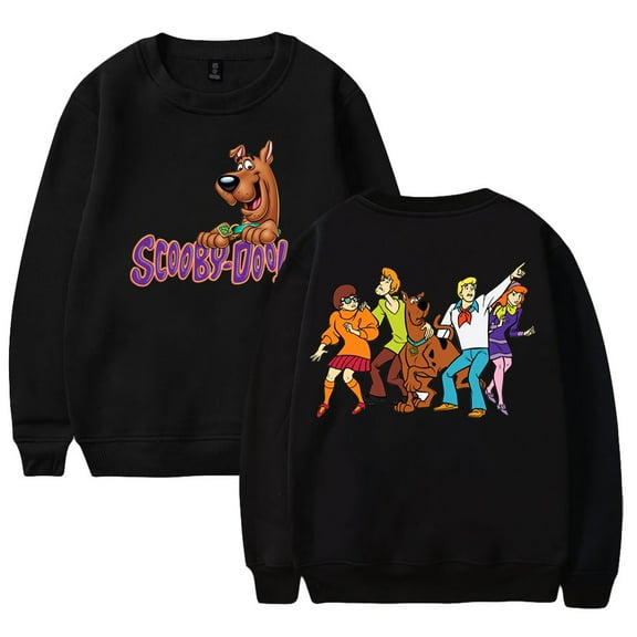 Scooby Doo Cartoon Sweatshirt Crewneck Long Sleeve Streetwear Men Women Funny Clothes