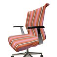 thumbnail image 6 of Ambesonne Geometric Office Chair Cover Stretchable High Back, Rhythmic Stripes Pattern, Pale Salmon Pink, 6 of 6
