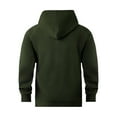 thumbnail image 6 of Aobny Hooded Oversized Hoodie Sherpa Green Full Zip Sweatshirt Big & Tall Bowling Shirts for Men,XXXL, 6 of 9