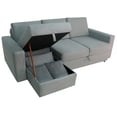thumbnail image 2 of Sala y Sofa cama 114.5 Smart, Atlas del Descanso color gris, 2 of 8