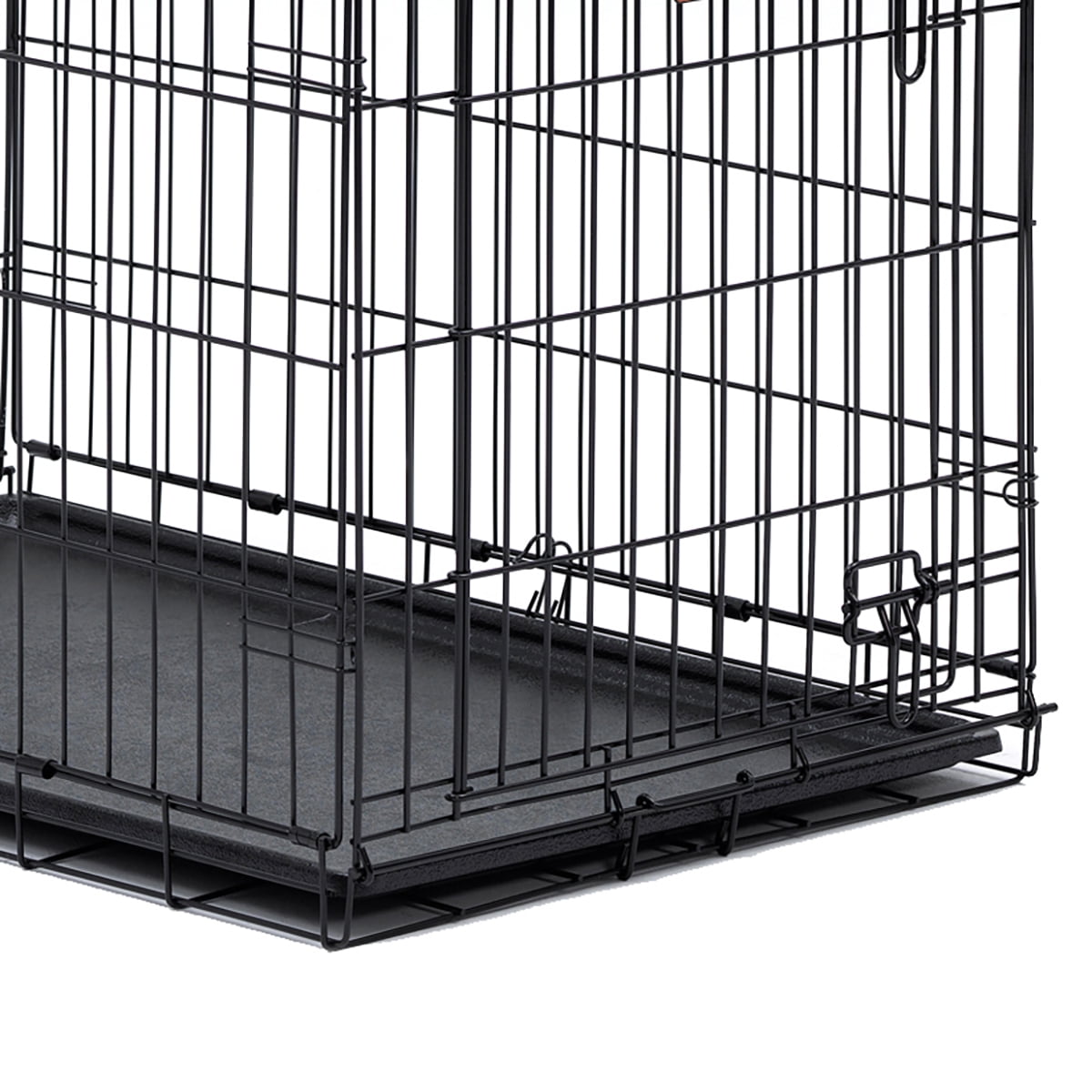 MidWest Homes for Pets 18-Inch Replacement Pan, Measures 16.93 x 11.62 x 1 Inches, Universal Leak-Proof Tray for Dog Crates & Multi-Purpose Use, Fits Most Standard 18" Wire Crates
