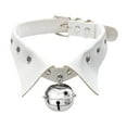 thumbnail image 3 of Collar de gargantilla punk Yinane con colgante de campana blanco para mujer Año Nuevo, 3 of 7