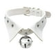 thumbnail image 3 of Collar gargantilla jinwen con Campana para Mujeres blanco, 3 of 7